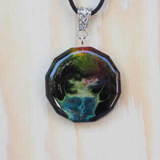 Colourful "River Stream" Pendant