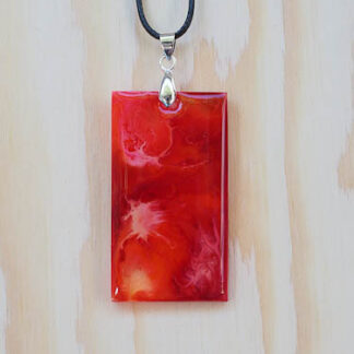 Vibrant Orange Pendant